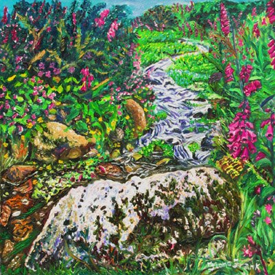 Babbling brook, Bosporthennis, Cornwall